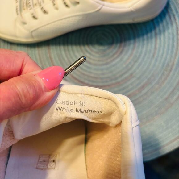 Havana Gadol White Madness Sneakers Tennis Shoes Women’s Size 10 - Picture 6 of 7